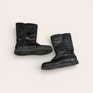 UGG Black womens vintage Michelle snow winter boots 7.5
